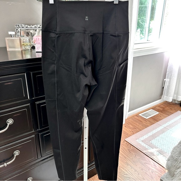 Tommy John Go Anywhere Leggings Black Pocket High-Rise Compression Size L - Picture 8 of 14